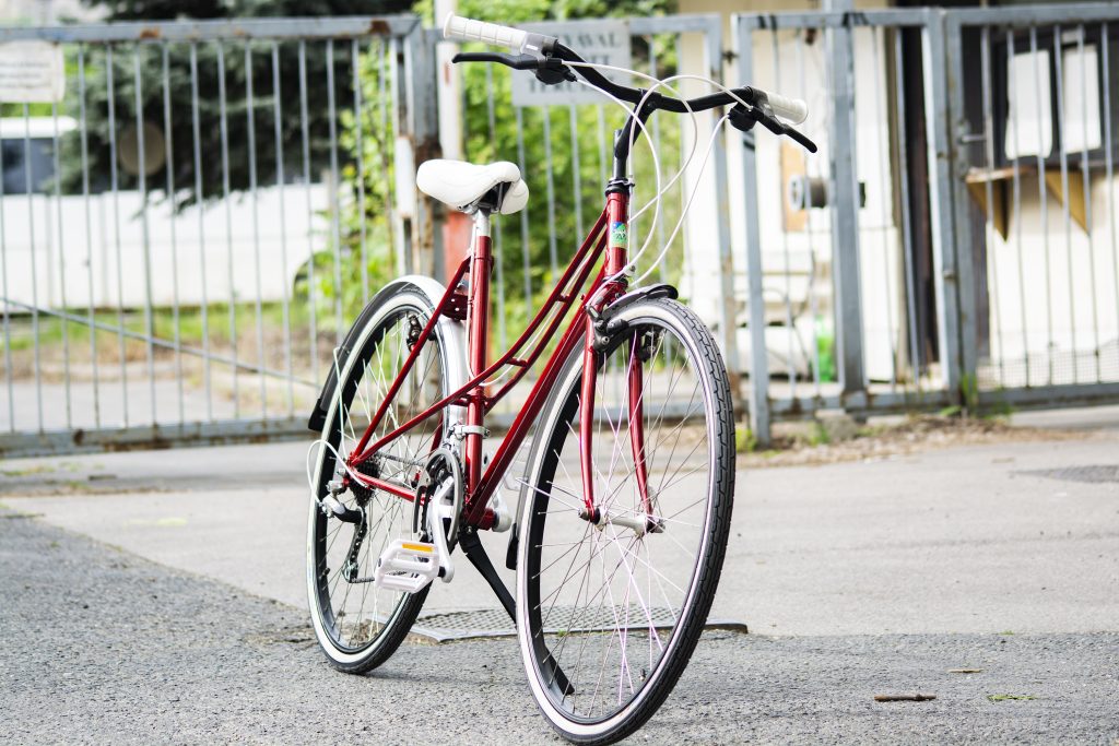 Recikli Meggypiros Női Kerékpár